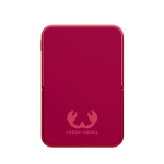 Magnetische Powerbank Fresh 'n Rebel mit kabelloser Ladefunktion, 10.000 mAh farbe rot dritte Ansicht