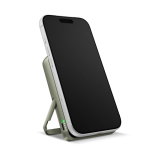 Magnetische Powerbank Fresh 'n Rebel mit kabelloser Ladefunktion, 10.000 mAh farbe grün fünfte Ansicht