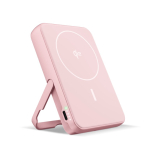 Magnetische Powerbank Fresh 'n Rebel mit kabelloser Ladefunktion, 10.000 mAh farbe rosa