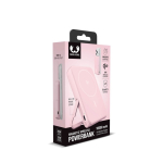 Magnetische Powerbank Fresh 'n Rebel mit kabelloser Ladefunktion, 10.000 mAh farbe rosa