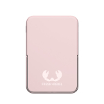 Magnetische Powerbank Fresh 'n Rebel mit kabelloser Ladefunktion, 10.000 mAh farbe rosa dritte Ansicht