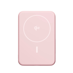 Magnetische Powerbank Fresh 'n Rebel mit kabelloser Ladefunktion, 10.000 mAh farbe rosa vierte Ansicht