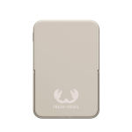 Magnetische Powerbank Fresh 'n Rebel mit kabelloser Ladefunktion, 10.000 mAh farbe beige dritte Ansicht