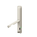 Magnetische Powerbank Fresh 'n Rebel mit kabelloser Ladefunktion, 10.000 mAh farbe beige siebte Ansicht