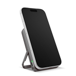 Magnetische Powerbank Fresh 'n Rebel mit kabelloser Ladefunktion, 10.000 mAh farbe dunkelgrau fünfte Ansicht