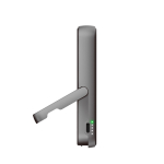Magnetische Powerbank Fresh 'n Rebel mit kabelloser Ladefunktion, 10.000 mAh farbe dunkelgrau siebte Ansicht