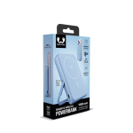 Magnetische Powerbank Fresh 'n Rebel mit kabelloser Ladefunktion, 10.000 mAh farbe hellblau