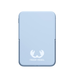 Magnetische Powerbank Fresh 'n Rebel mit kabelloser Ladefunktion, 10.000 mAh farbe hellblau dritte Ansicht