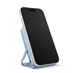 Magnetische Powerbank Fresh 'n Rebel mit kabelloser Ladefunktion, 10.000 mAh farbe hellblau fünfte Ansicht
