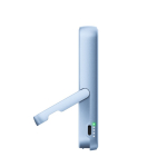 Magnetische Powerbank Fresh 'n Rebel mit kabelloser Ladefunktion, 10.000 mAh farbe hellblau siebte Ansicht