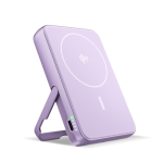 Magnetische Powerbank Fresh 'n Rebel mit kabelloser Ladefunktion, 10.000 mAh farbe lila