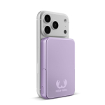 Magnetische Powerbank Fresh 'n Rebel mit kabelloser Ladefunktion, 10.000 mAh farbe lila zweite Ansicht