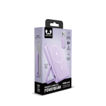 Magnetische Powerbank Fresh 'n Rebel mit kabelloser Ladefunktion, 10.000 mAh farbe lila
