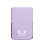 Magnetische Powerbank Fresh 'n Rebel mit kabelloser Ladefunktion, 10.000 mAh farbe lila dritte Ansicht