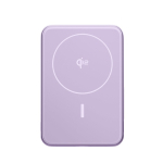 Magnetische Powerbank Fresh 'n Rebel mit kabelloser Ladefunktion, 10.000 mAh farbe lila vierte Ansicht