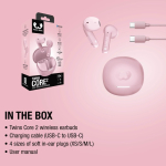Kabellose Ohrhörer Fresh 'n Rebel Twins Core 2 mit Bedientasten farbe rosa neunte Ansicht