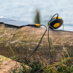 Outdoor-Taschenlampe mit 300 Lumen und externer 10.000-mAh-Batterie farbe schwarz siebte Ansicht