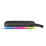 Tragbarer Lautsprecher mit Tragegriff und RGB-Beleuchtung in 8 Farben 30 W farbe schwarz dritte Ansicht