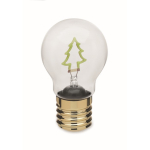 Dekorative LED-Glühbirne mit Filament-Design und Batteriebetrieb farbe neongrün