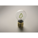 Dekorative LED-Glühbirne mit Filament-Design und Batteriebetrieb farbe neongrün viertes Detailbild