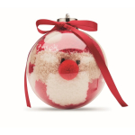Weihnachtssocken aus Polyester in Kugel für den Weihnachtsbaum Größe M farbe rot fünfte Ansicht