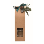 Aromaset mit Diffusor aus Glas und Vanille-Duftkerze farbe beige siebte Ansicht