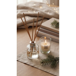 Aromaset mit Diffusor aus Glas und Vanille-Duftkerze farbe beige Stimmungsbild 2 zweite Ansicht