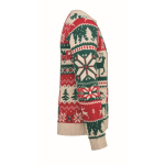 Weihnachtspullover aus Strick, 100 % Acryl, Einheitsgröße S-M farbe beige zweite Ansicht