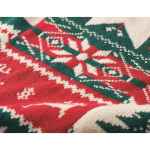 Weihnachtspullover aus Strick, 100 % Acryl, Einheitsgröße S-M farbe beige siebtes Detailbild