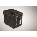 Faltbarer multifunktionaler RPET-Organizer mit Griffen und Taschen farbe schwarz sechstes Detailbild