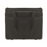 Faltbarer multifunktionaler RPET-Organizer mit Griffen und Taschen farbe schwarz zehnte Ansicht