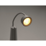 2-in-1 Schreibtischlampe und Taschenlampe mit in 3 Modi dimmbarem Licht farbe weiß achtes Detailbild