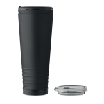 Doppelwandiger Thermobecher mit integriertem Lautsprecher, 700 ml farbe schwarz
