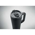 Doppelwandiger Thermobecher mit integriertem Lautsprecher, 700 ml farbe schwarz