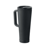 Doppelwandiger Thermobecher mit integriertem Lautsprecher, 700 ml farbe schwarz