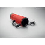 Doppelwandiger Thermobecher mit integriertem Lautsprecher, 700 ml farbe rot