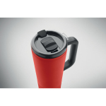 Doppelwandiger Thermobecher mit integriertem Lautsprecher, 700 ml farbe rot
