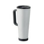 Doppelwandiger Thermobecher mit integriertem Lautsprecher, 700 ml farbe weiß