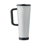 Doppelwandiger Thermobecher mit integriertem Lautsprecher, 700 ml farbe weiß sechste Ansicht