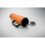 Doppelwandiger Thermobecher mit integriertem Lautsprecher, 700 ml farbe orange