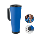 Doppelwandiger Thermobecher mit integriertem Lautsprecher, 700 ml farbe köngisblau