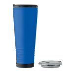 Doppelwandiger Thermobecher mit integriertem Lautsprecher, 700 ml farbe köngisblau