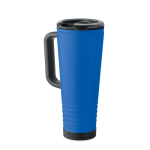 Doppelwandiger Thermobecher mit integriertem Lautsprecher, 700 ml farbe köngisblau