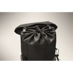 Sportrucksack aus RPET 600D mit reflektierenden Details, 15 L farbe schwarz fünftes Detailbild