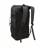 Sportrucksack aus RPET 600D mit reflektierenden Details, 15 L farbe blau zweite Ansicht