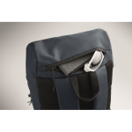 Sportrucksack aus RPET 600D mit reflektierenden Details, 15 L farbe blau siebtes Detailbild