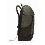 Sportrucksack aus RPET 600D mit reflektierenden Details, 15 L farbe dunkelgrün