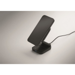 Faltbare kabellose 3-in-1-Ladestation mit USB-C-Eingang, 15 W farbe schwarz fünftes Detailbild