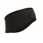 Weiches Fleece-Stirnband für Kälte 280 g/m² farbe schwarz sechste Ansicht