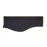 Weiches Fleece-Stirnband für Kälte 280 g/m² farbe marineblau dritte Ansicht